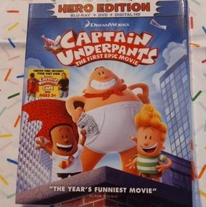 Captain Underpants Blu-ray Disc Only